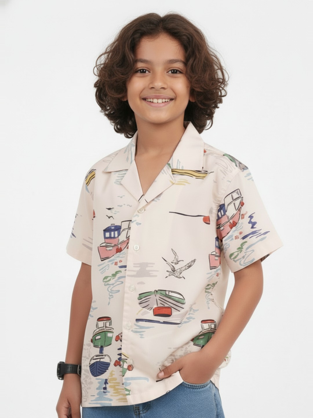 Boys Printed Shirt
