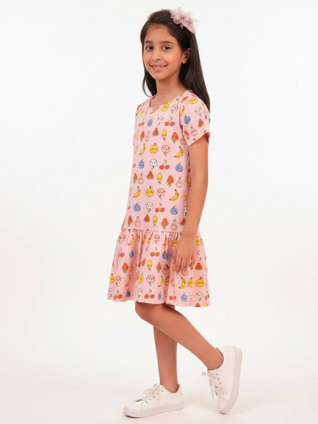 Printed Cotton Dress - Image 3