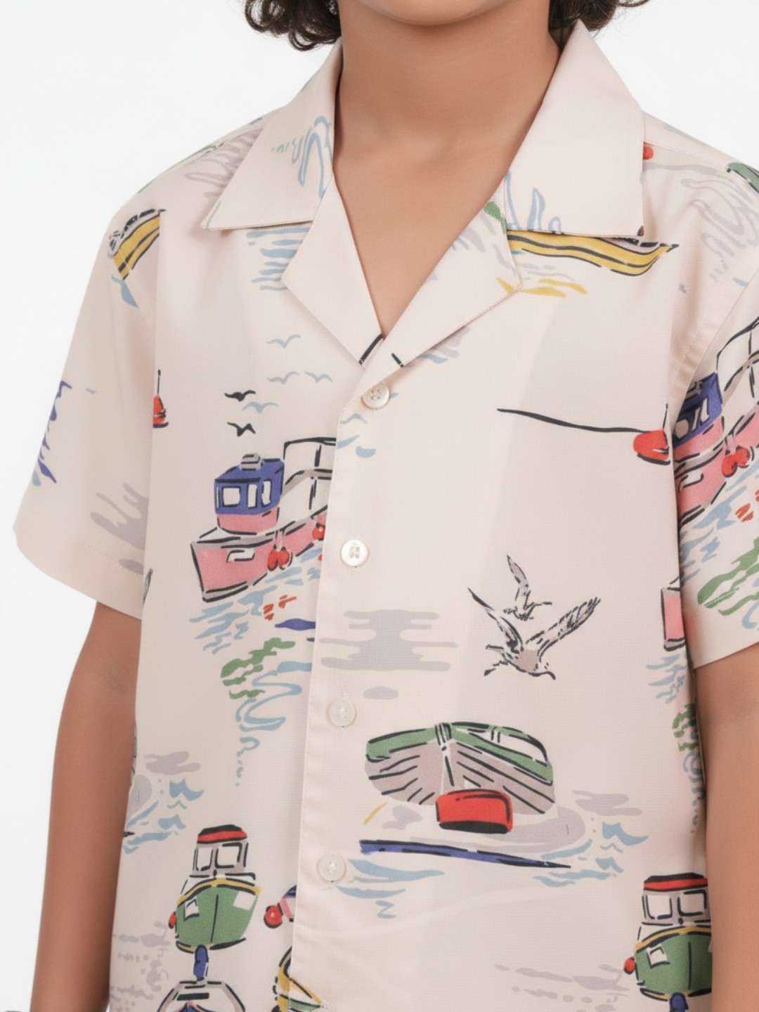 Boys Printed Shirt - Image 4